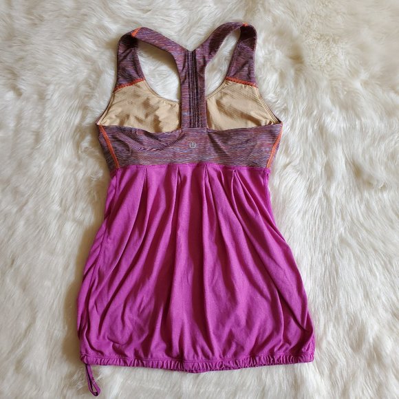 Lululemon Power Dance Striped Tank Top Size 4 EUC - Picture 12 of 16